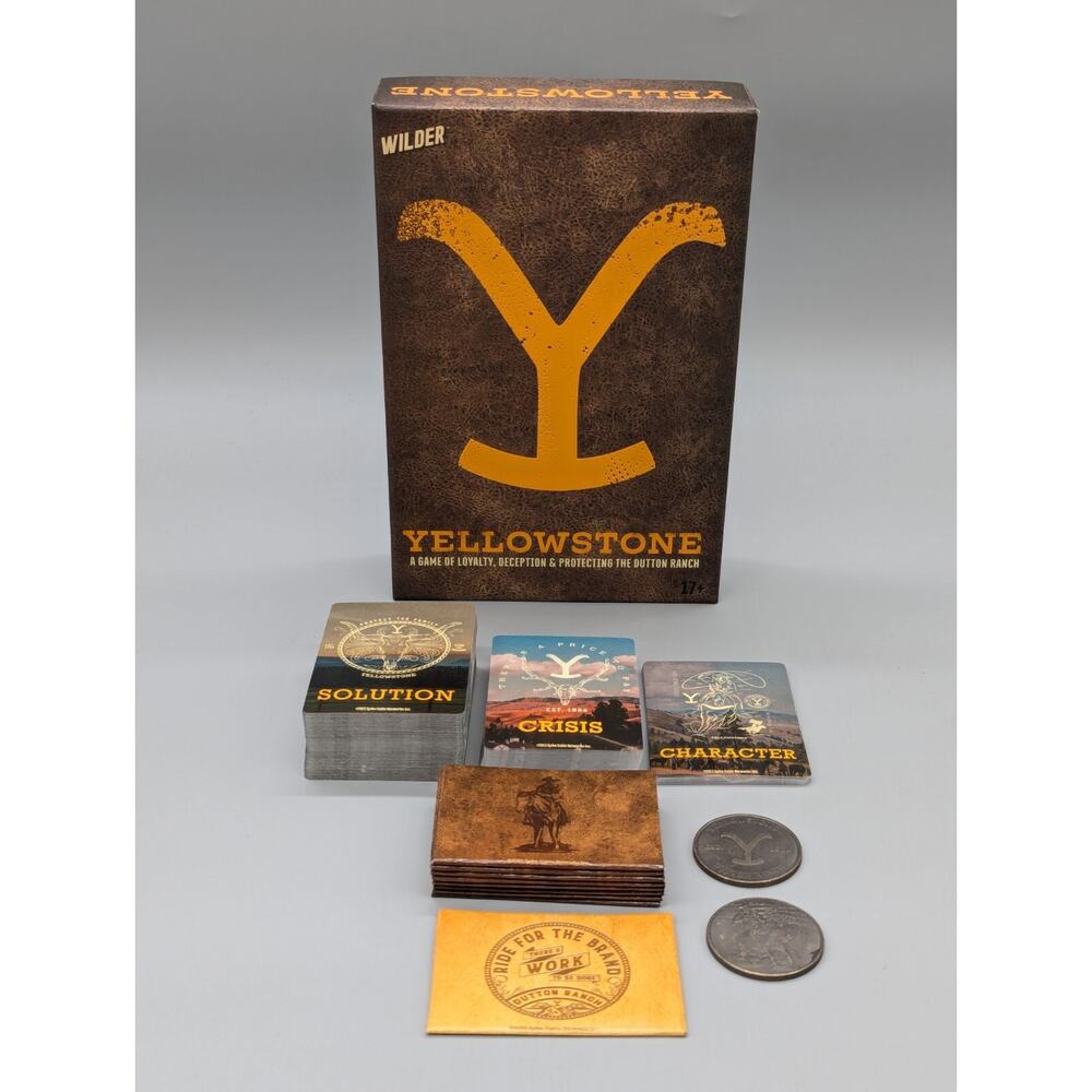 Yellowstone A Game Of Loyalty Deception & Protecting The Dutton Ranch Card Game